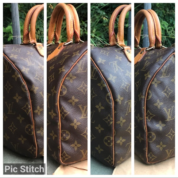 🚫SOLD🚫 Authentic Louis Vuitton Monogram Speedy 30 ***With DUST BAG*** ❤️ - Picture 14 of 16